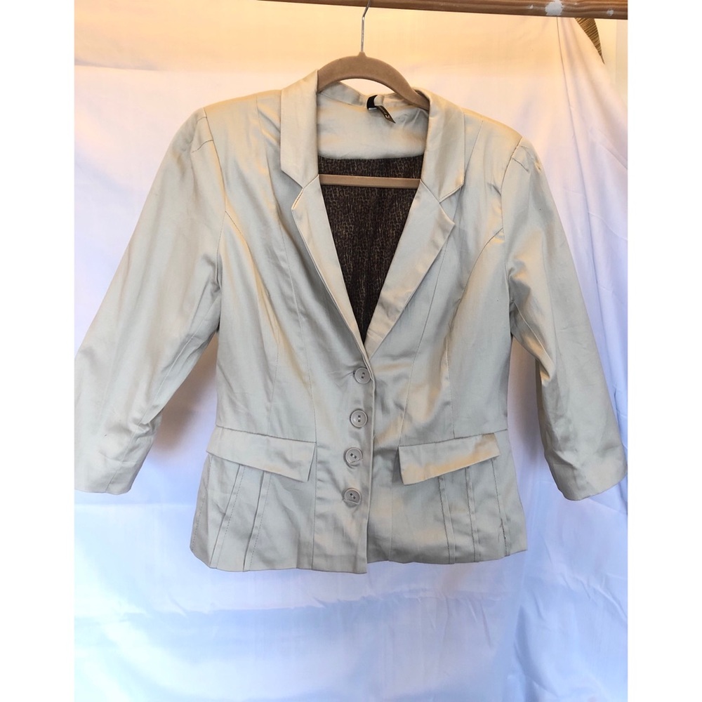 Tan blazer